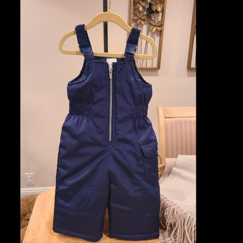 Carter's Blue Snow Bib/Overalls